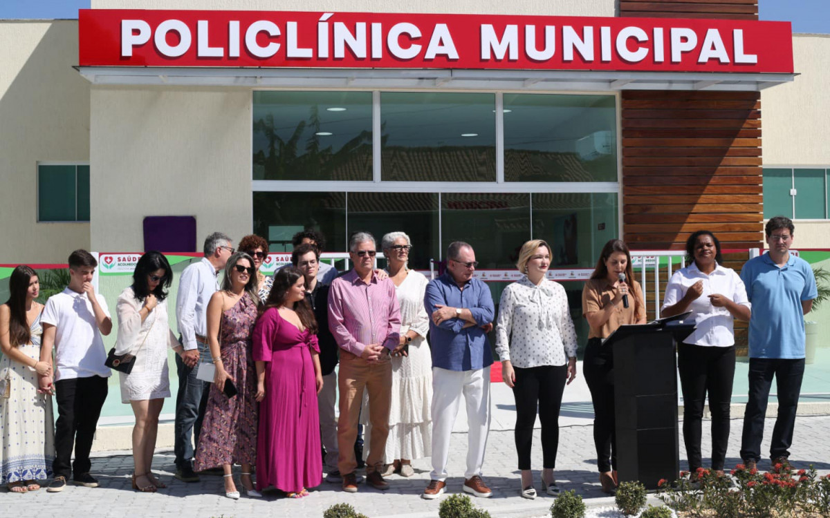 Inauguração Policlínica Municipal de Parati