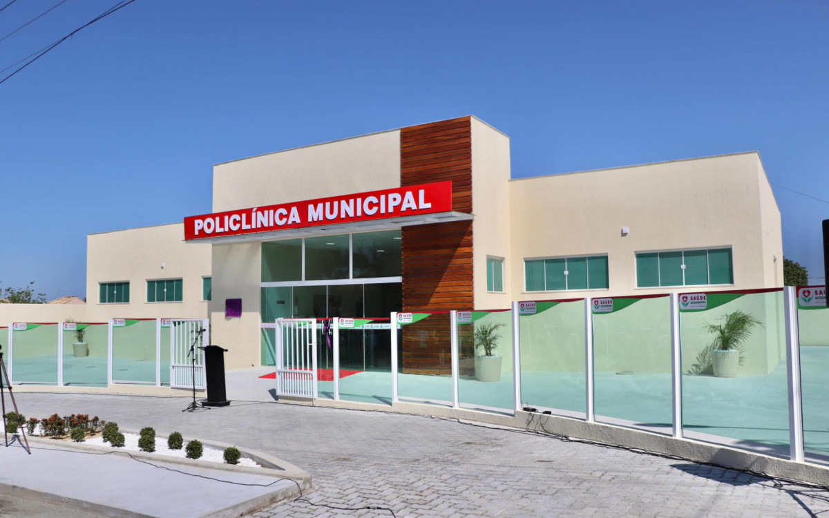Entre clínicas e policlínicas, essa é a 18ª unidade inaugurada no município durante a atual gestão