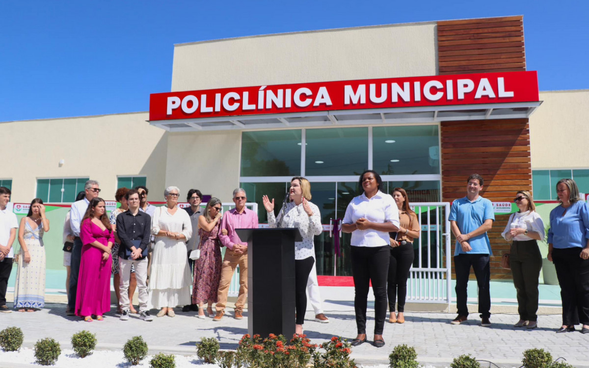 Inauguração Policlínica Municipal de Parati