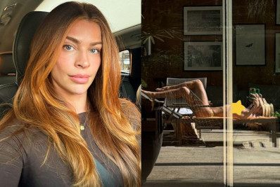 Grazi Massafera faz topless em casa: 'Bem-vindo, setembro!'