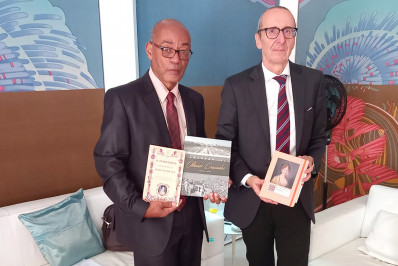 Produtor de cinema de Maricá participa de reunião com embaixador da Áustria Stefan Scholz