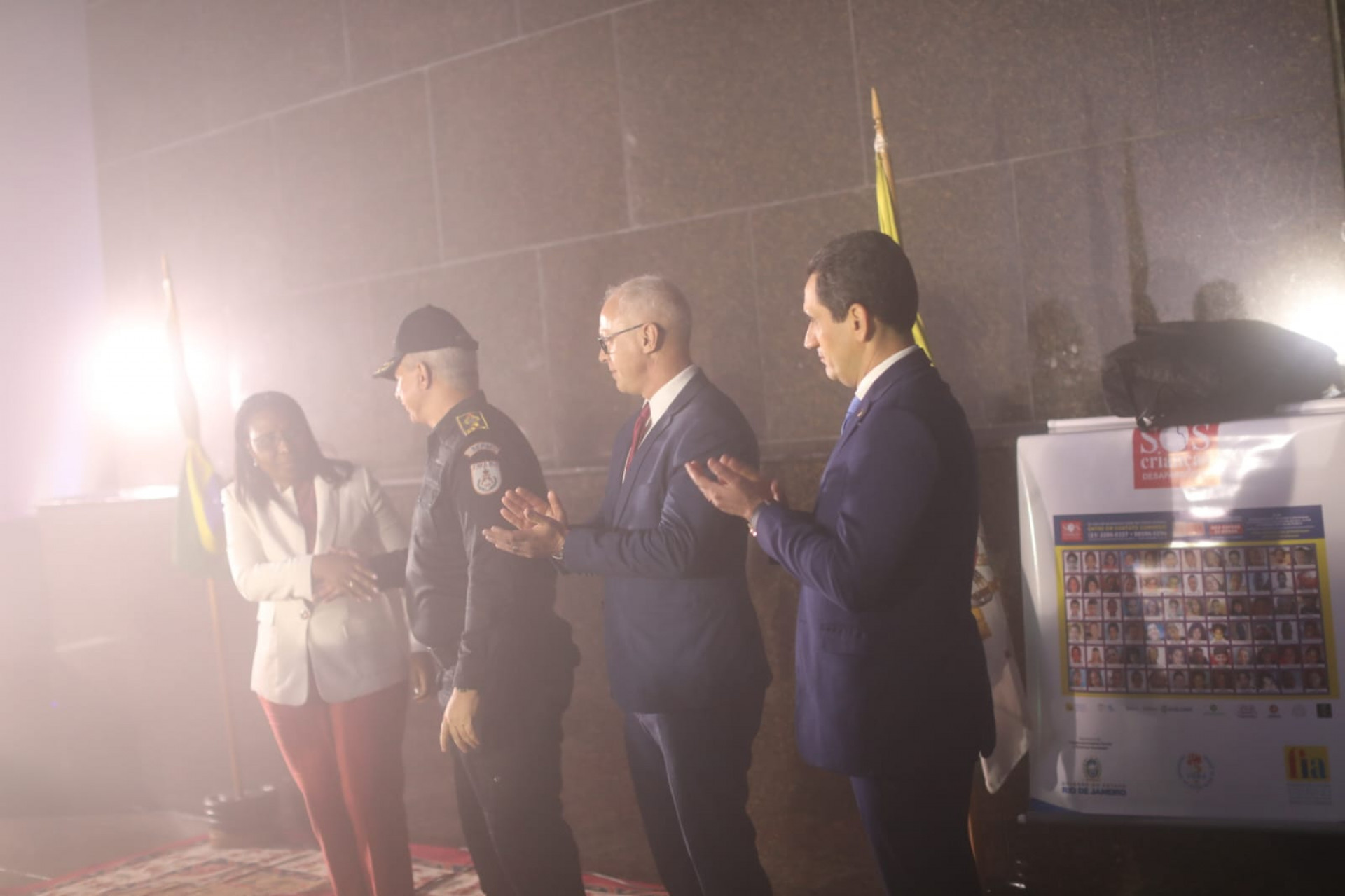 Assinatura do acordo para reconhecer desaparecidos foi celebrado no Cristo Redentor - Pedro Teixeira / Agência O Dia