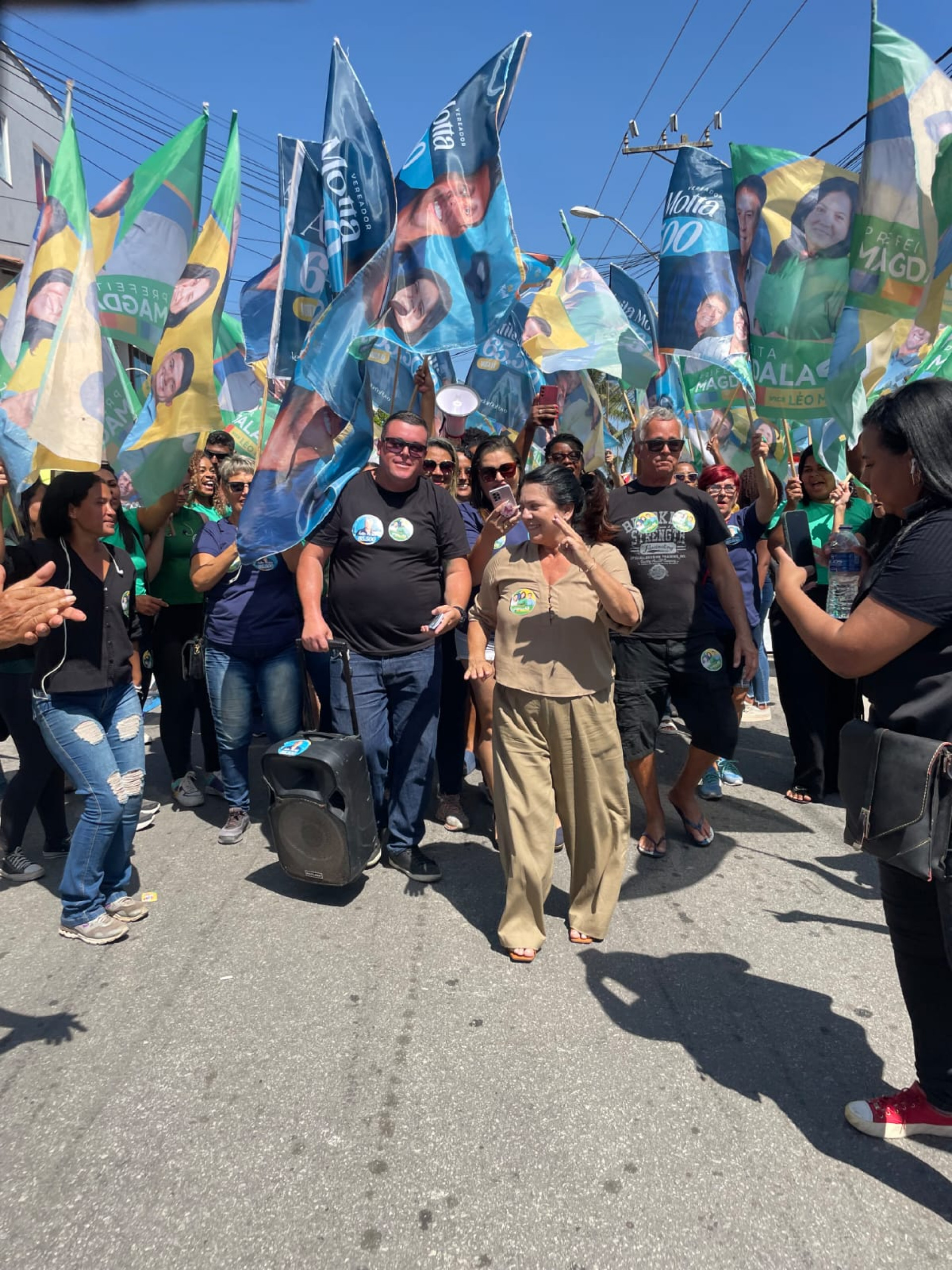 Magdala Furtado na Feira de Tamoios - Divulgação 