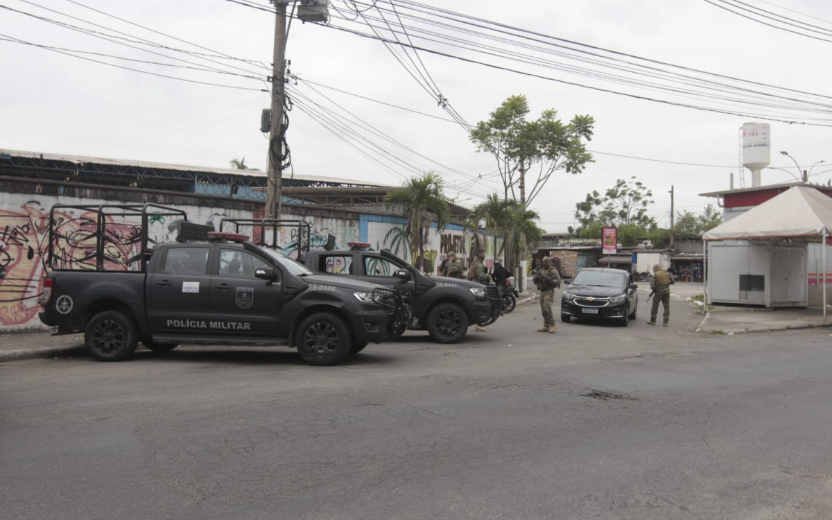 Bope atua em operação no Complexo da Maré, na Zona Norte - Reginaldo Pimenta/Agência O DIA