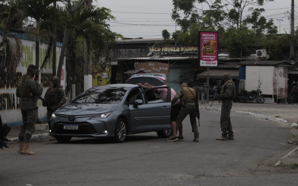 Bope atua em operação no Complexo da Maré, na Zona Norte - Reginaldo Pimenta/Agência O DIA