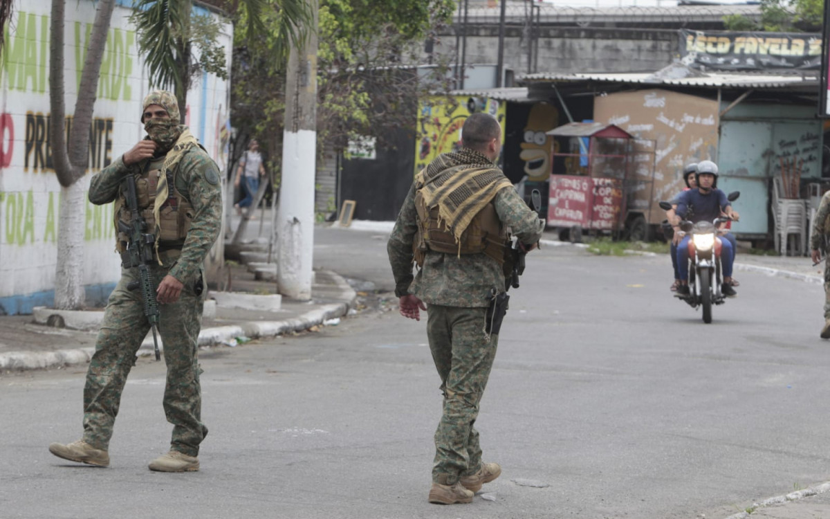 Bope atua em operação no Complexo da Maré, na Zona Norte - Reginaldo Pimenta/Agência O DIA