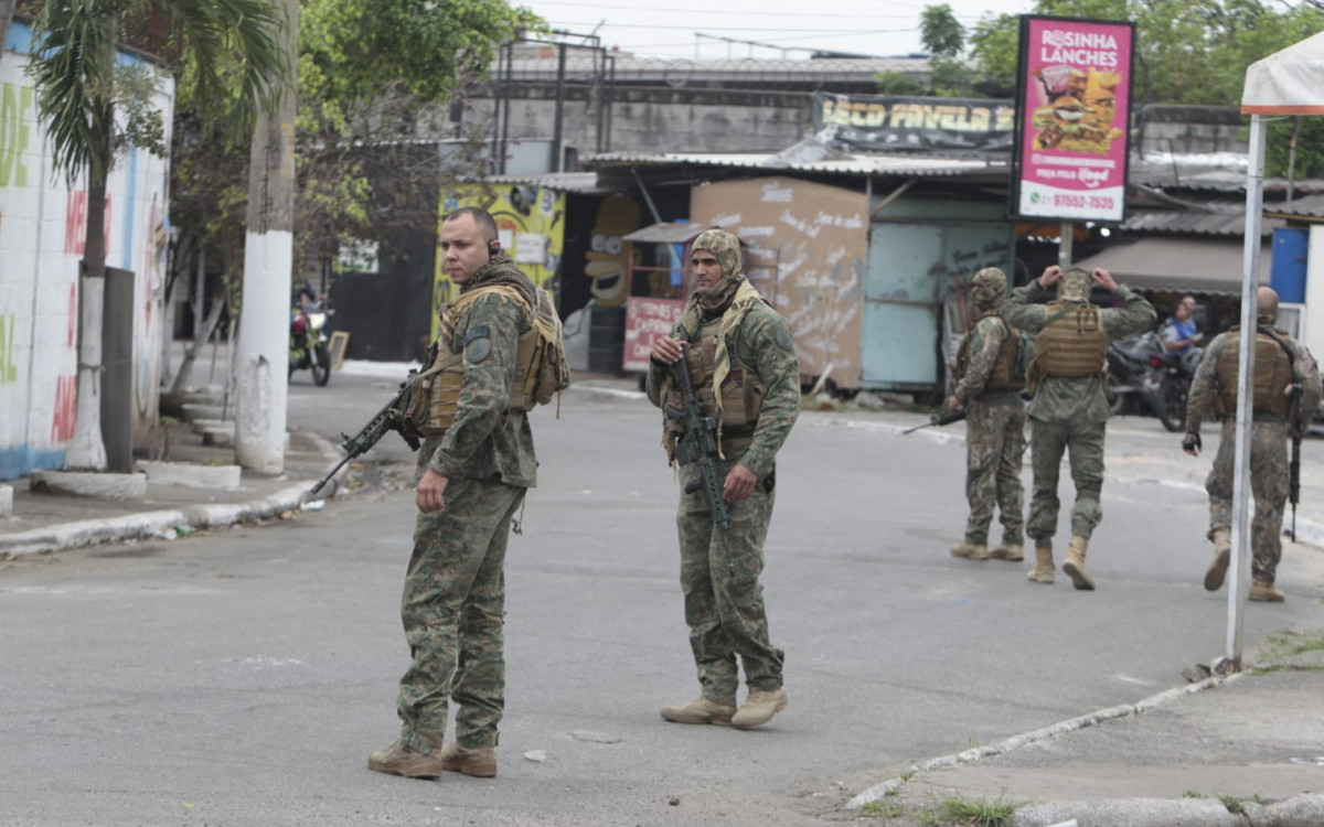 Bope atua em operação no Complexo da Maré, na Zona Norte - Reginaldo Pimenta/Agência O DIA