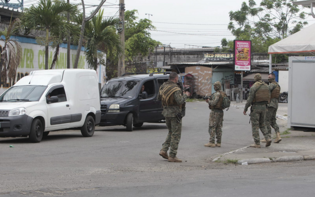 Bope atua em operação no Complexo da Maré, na Zona Norte - Reginaldo Pimenta/Agência O DIA