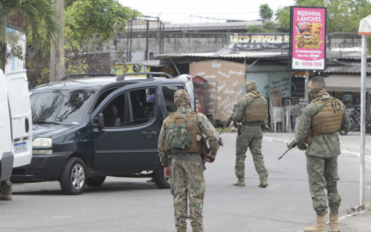 Bope atua em operação no Complexo da Maré, na Zona Norte - Reginaldo Pimenta/Agência O DIA