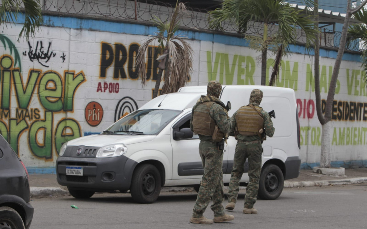 Bope atua em operação no Complexo da Maré, na Zona Norte - Reginaldo Pimenta/Agência O DIA