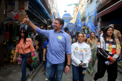 Monitoramento urbano e revitalização do Saara: veja como foi o dia dos candidatos a prefeito do Rio