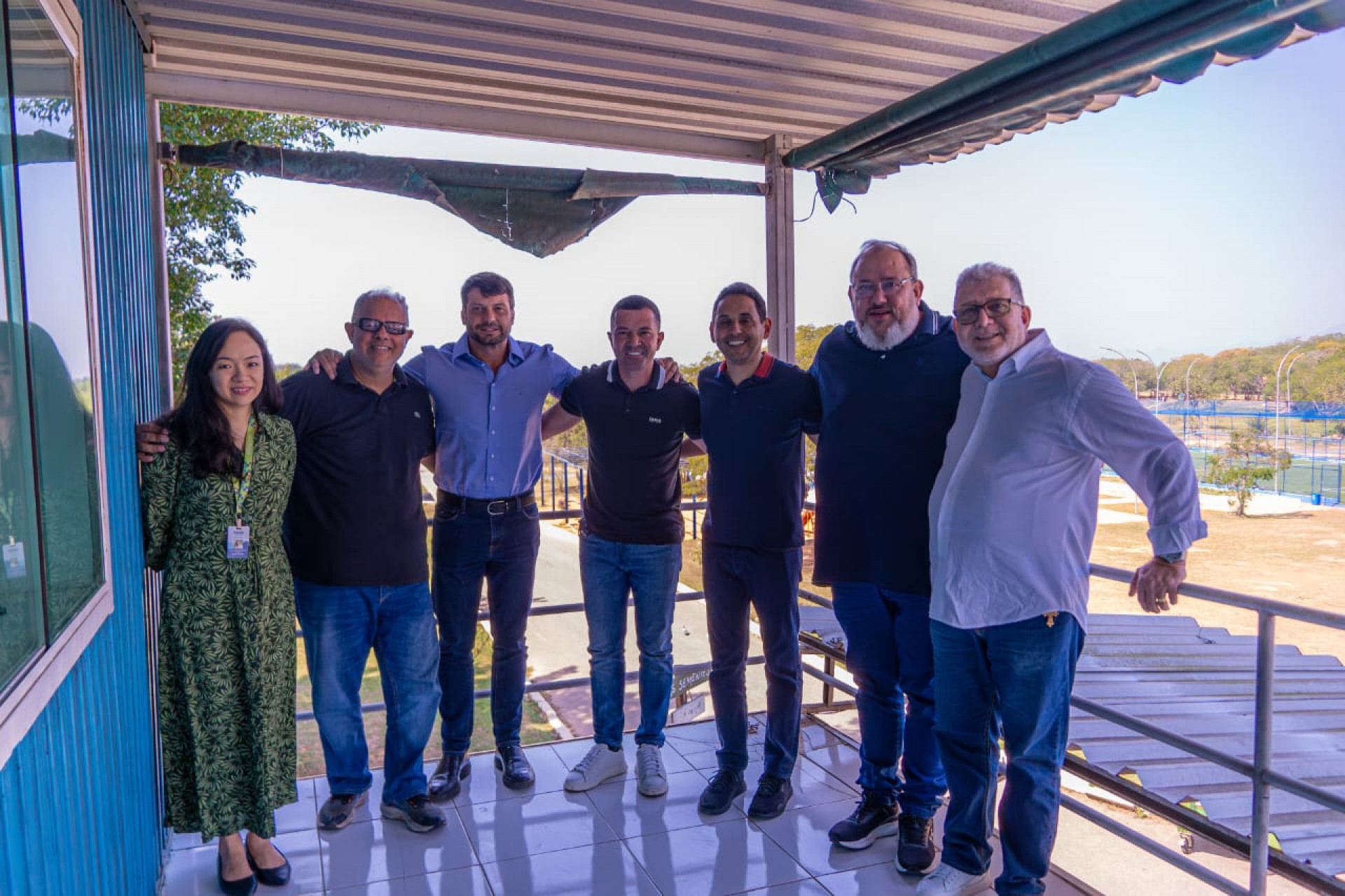 Rossi também vistoriou, no Parque Municipal, as obras do Instituto Estadual do Ambiente (INEA) para revitalização e ampliação das barragens dos rios Sarapuí e Pavuna - Leandra Marcô / PMN