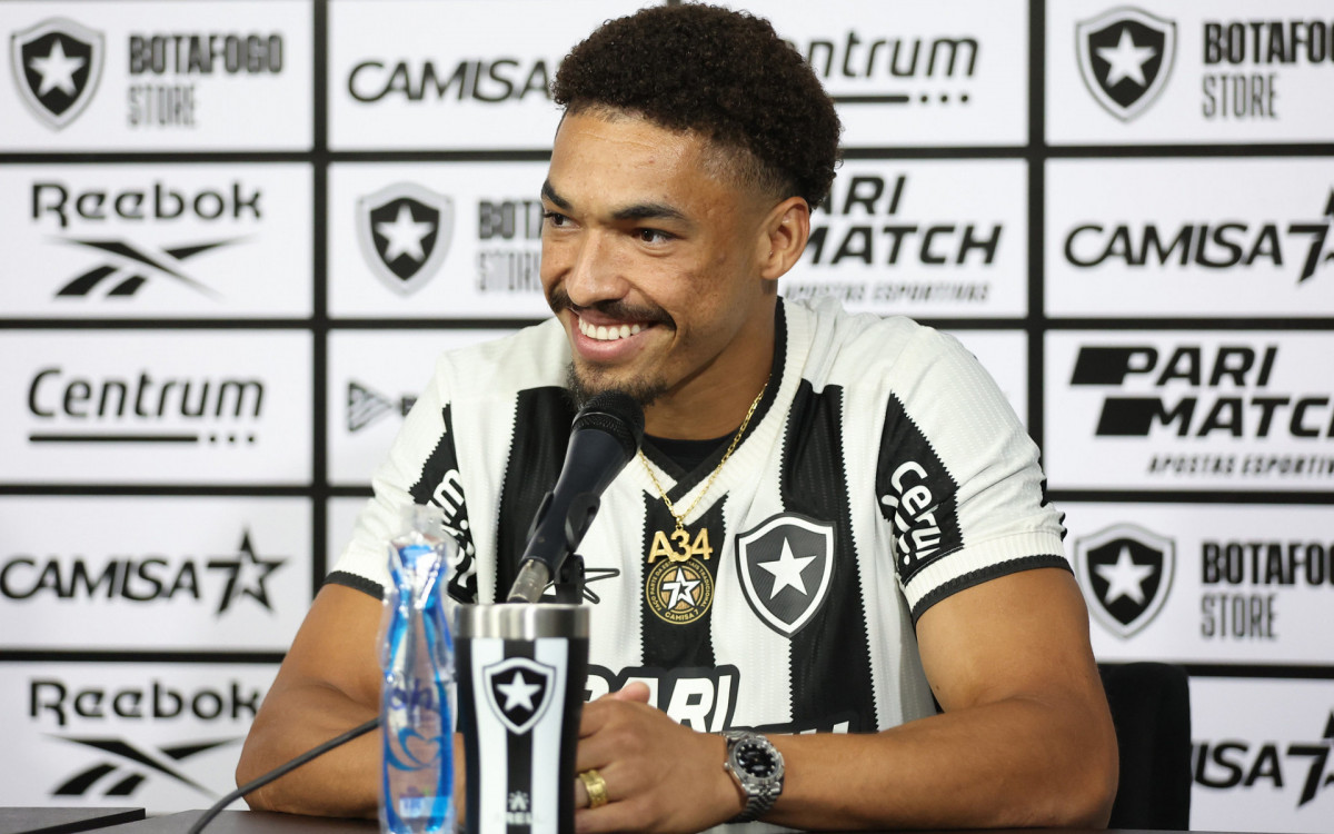 Coletiva de Adryelson, do Botafogo