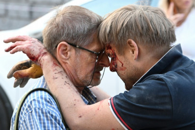 Bombardeio russo dizima família na Ucrânia; pai é o único sobrevivente