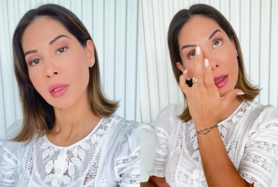 Maíra Cardi chora ao homenagear funcionária falecida e anuncia que cuidará dos filhos dela
