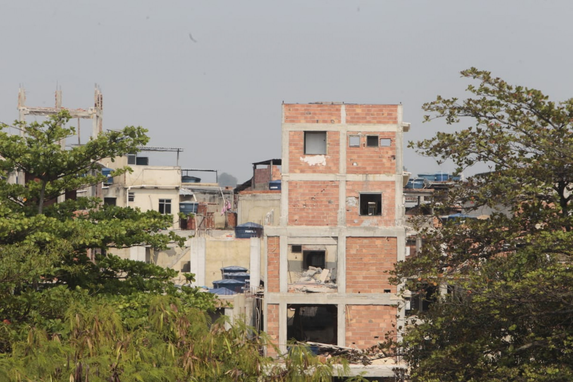 Primeira fase das demolições na Maré foram finalizadas - Reginaldo Pimenta / Agência O Dia