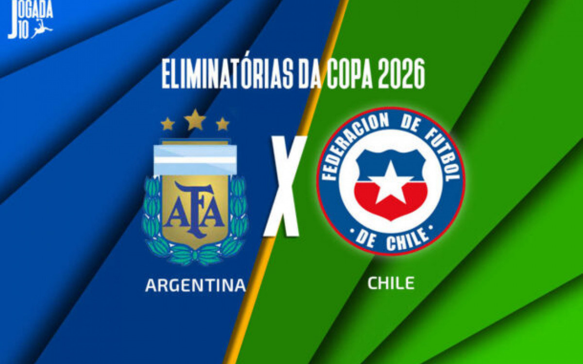 Argentina x Chile, AO VIVO, com a Voz do Esporte, &agrave;s 19h30