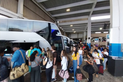 Movimento na rodoviária deve aumentar 40% durante o Rock in Rio