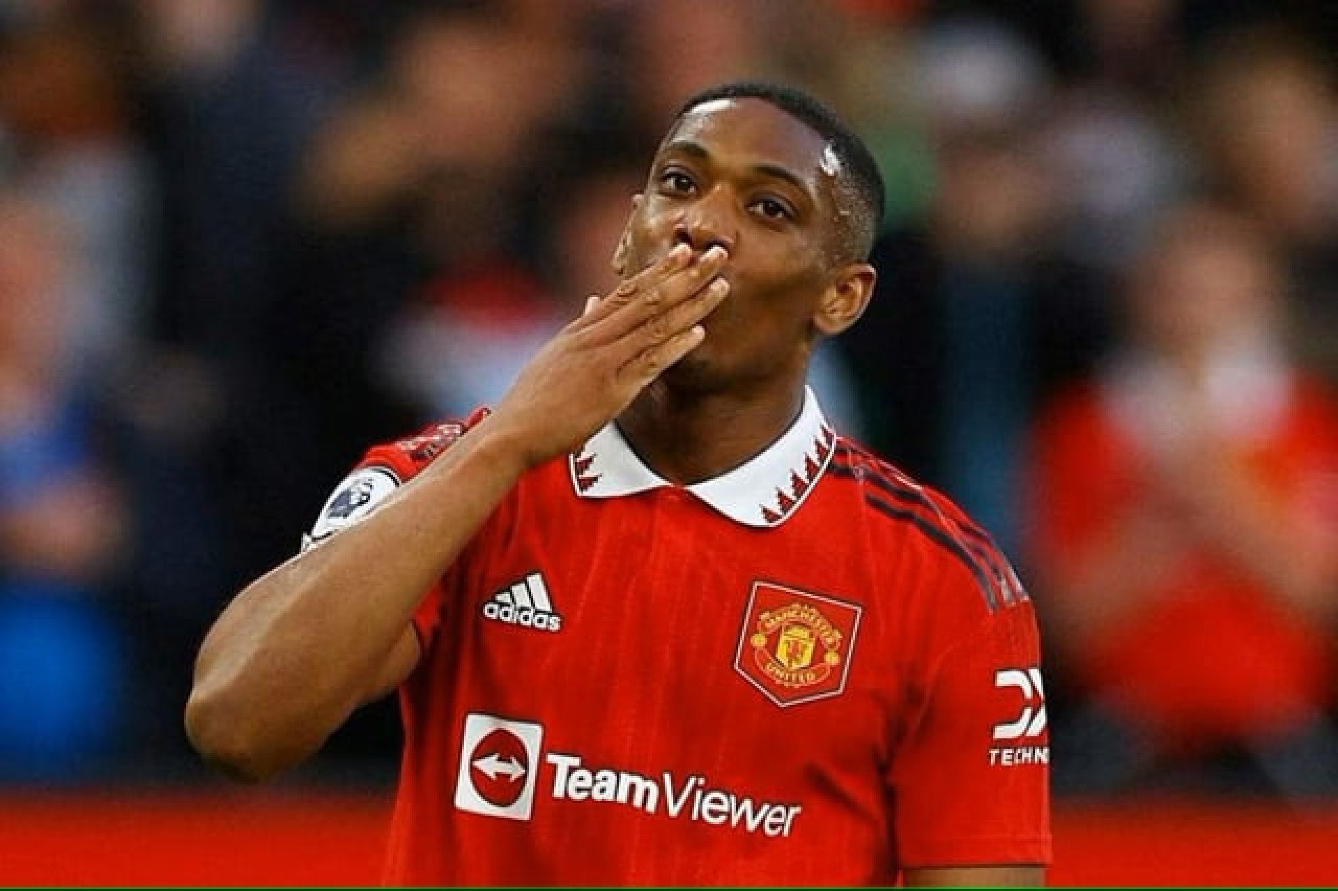 Anthony Martial deixou o Manchester United, da Inglaterra, e está livre no mercado - AFP