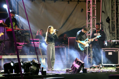 Expo BM 2024 é aberta com show da cantora gospel Isadora Pompeu