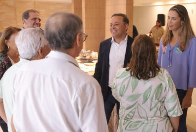 Rodrigo Neves se encontra com expoentes da saúde e anuncia investimentos