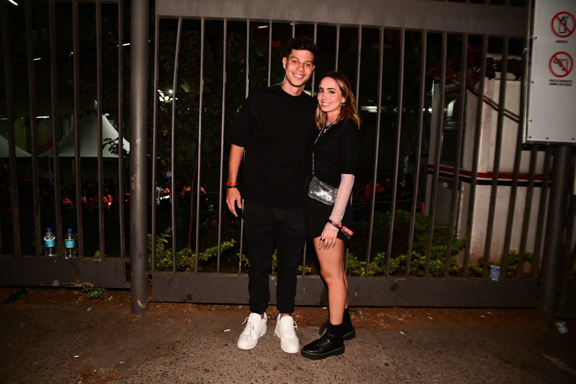 O influenciador Joa?o Pedro Reis Sgarbi marcou presença no show de The Weeknd em SP - Leo Franco/ AgNews