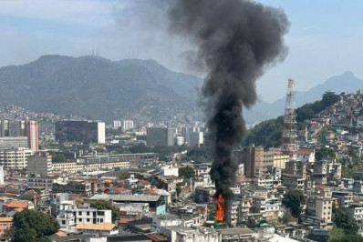 Princípio de incêndio atinge o Hospital Federal dos Servidores do Estado