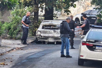 Corpo de homem é encontrado carbonizado dentro de carro na Penha Circular