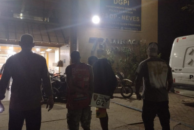 Madrugada intensa: Guarda Municipal prende três homens que furtavam cabos