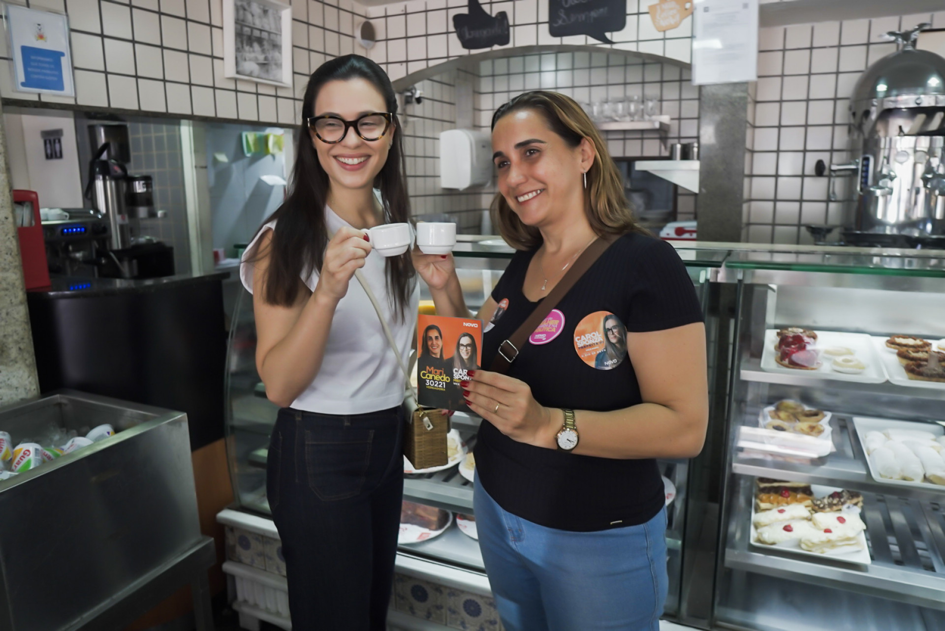 Na Zona Oeste, Carol Sponza promete a construção de uma Clínica da Família na Freguesia
 - Divulgação