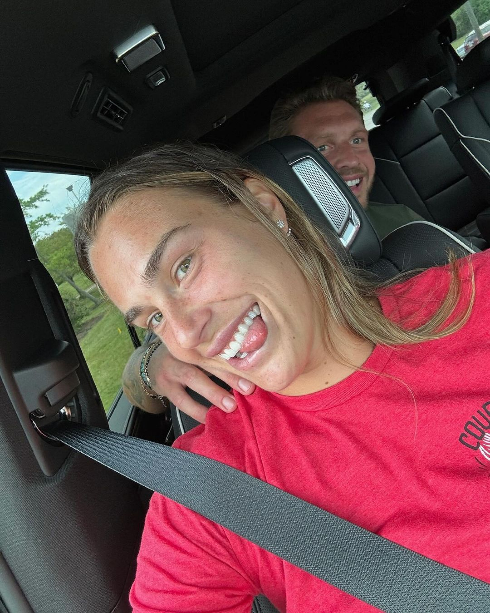 Aryna Sabalenka se declara para o namorado brasileiro, Georgios Frangulis - Reprodução / Instagram