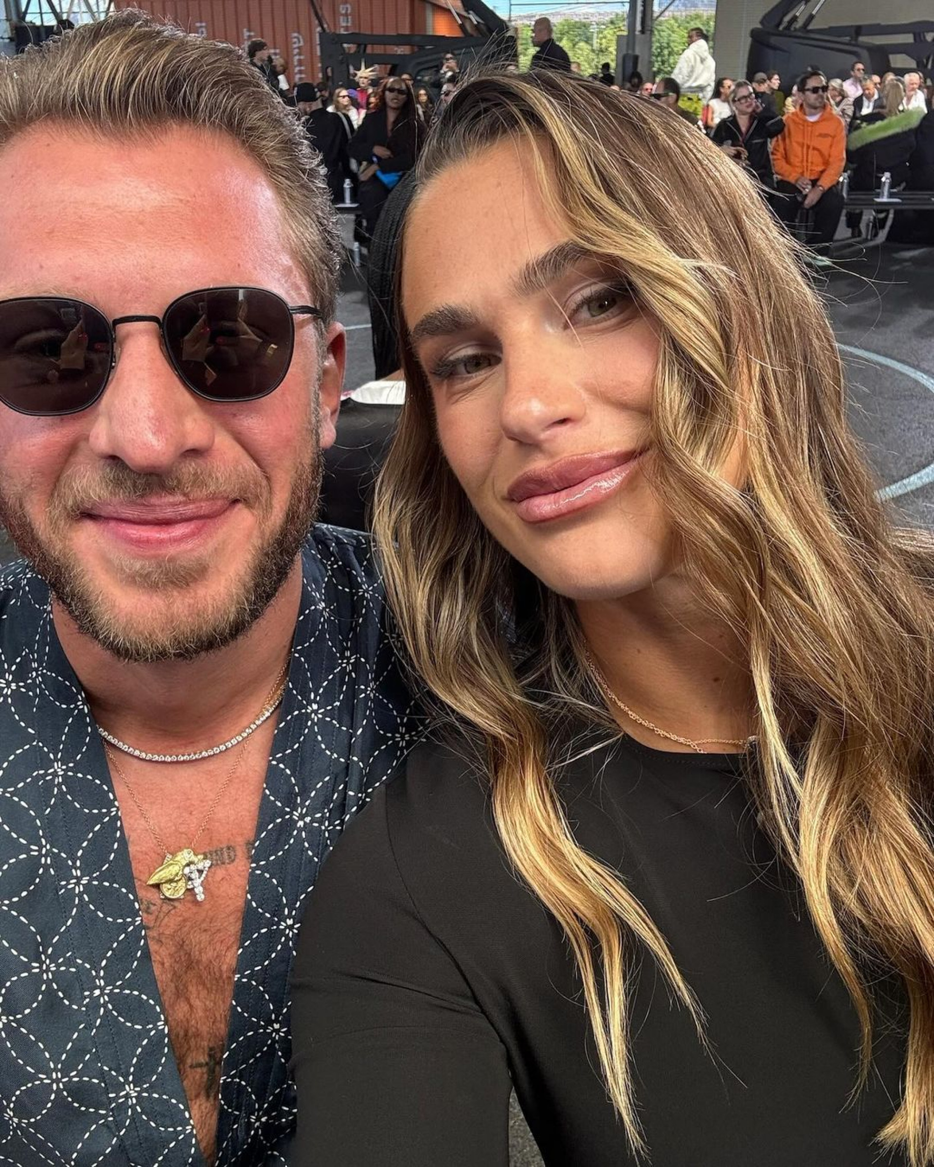 Aryna Sabalenka se declara para o namorado brasileiro, Georgios Frangulis - Reprodução / Instagram