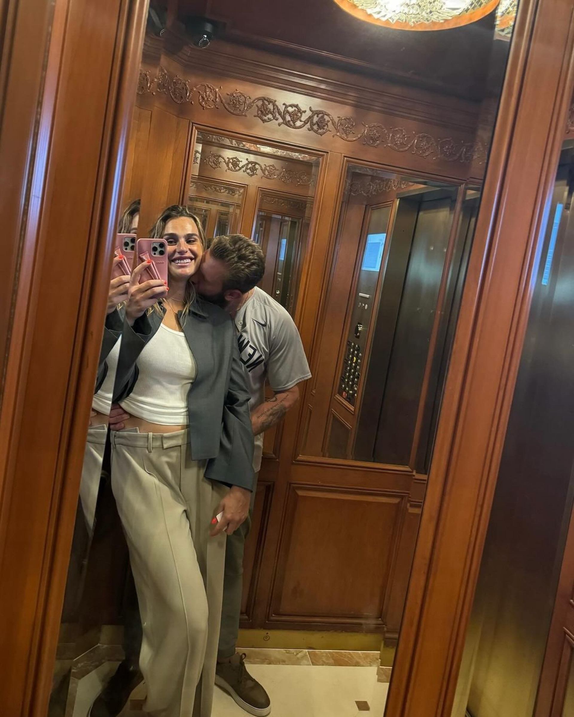 Aryna Sabalenka se declara para o namorado brasileiro, Georgios Frangulis - Reprodução / Instagram