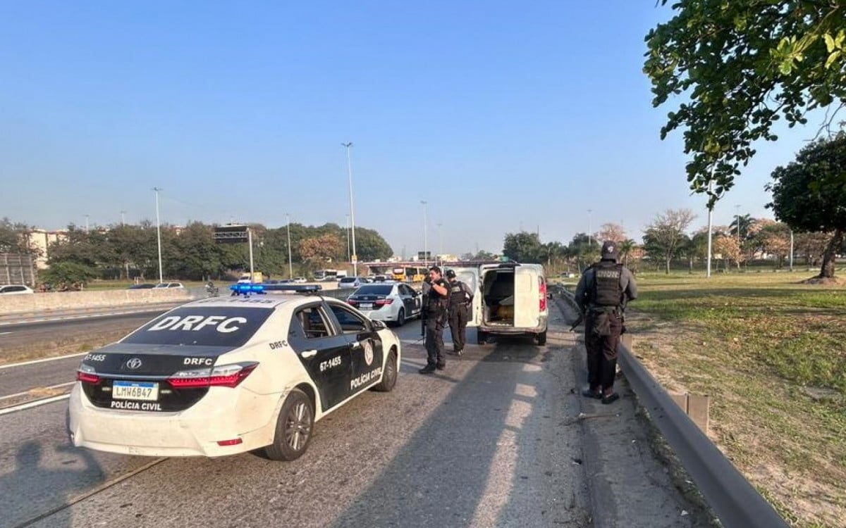 Equipes da Polícia Civil e PM atuam em ponto da Zona Norte e Baixada Fluminense - Divulgação/Polícia Civil