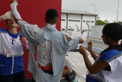 Aeroporto de Maricá realiza curso de Formação de Brigada Voluntária de Incêndio