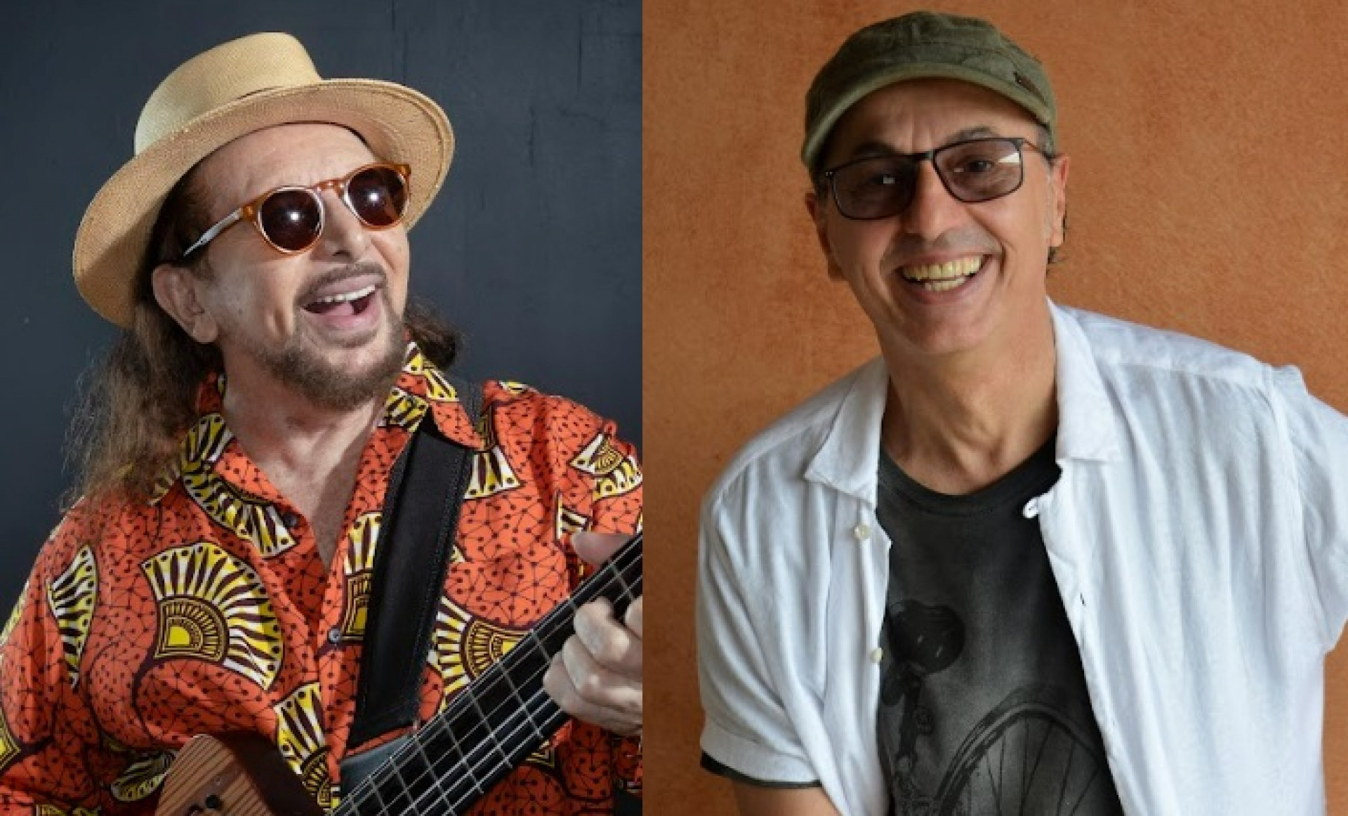 Geraldo Azevedo e Zeca Baleiro são confirmados no Rock in Rio - Leo Martins / Necka Ayala / Divulgação