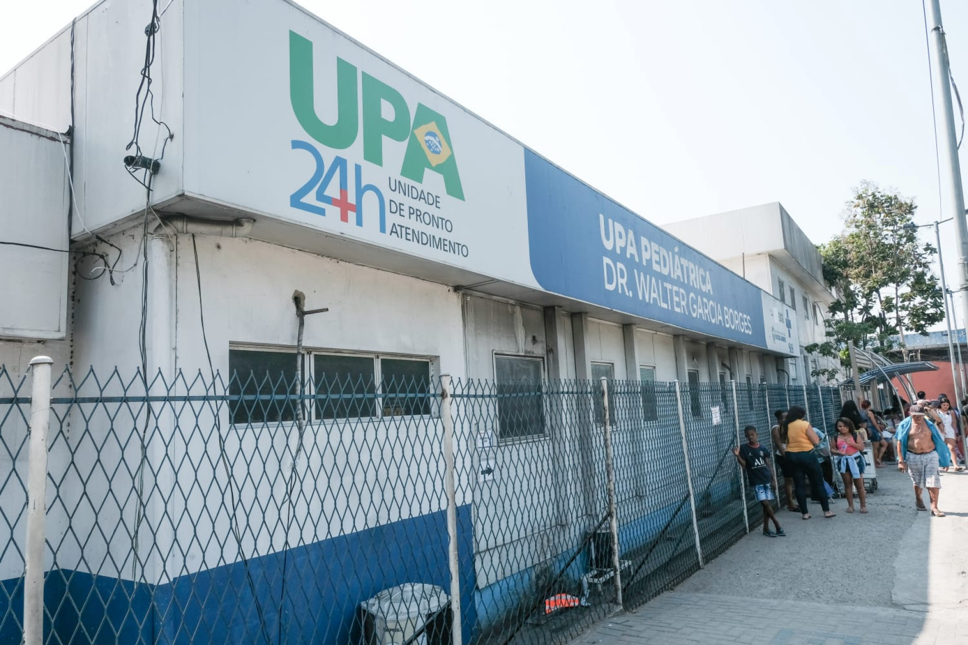 Movimentação em UPA Pediátrica de Duque de Caxias é normal após noite de susto com incêndio - Pedro Teixeira/ Agência O Dia