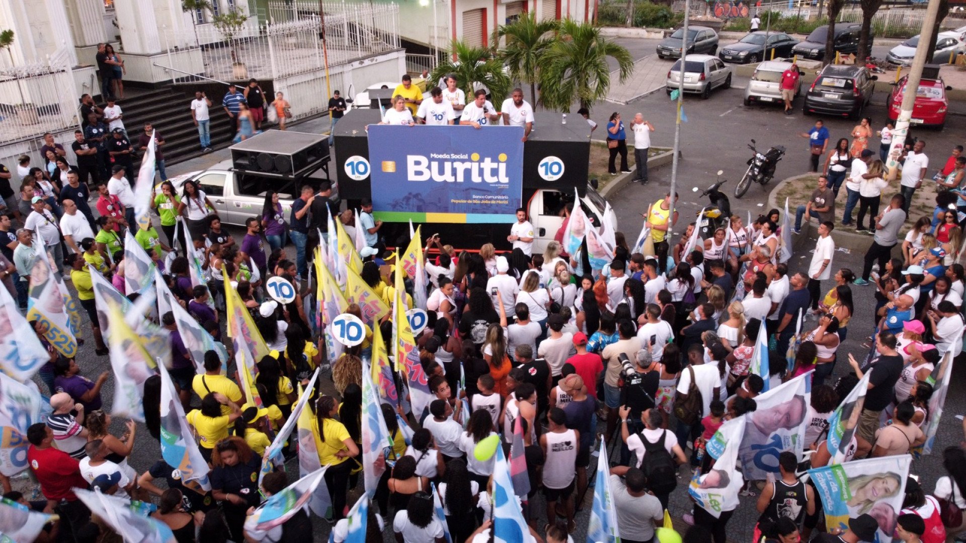 Léo Vieira (Republicanos) apresenta moeda social Buriti em São João de Meriti  - Divulgação 