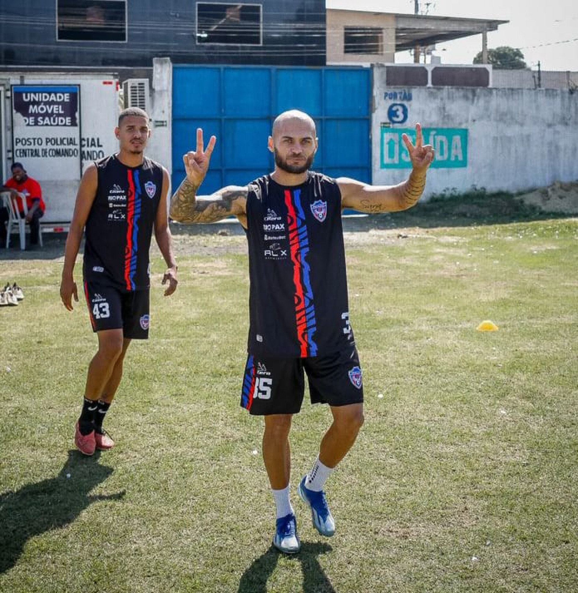 O artilheiro Yan Suhet em campo - Willian Davoli / SEBR