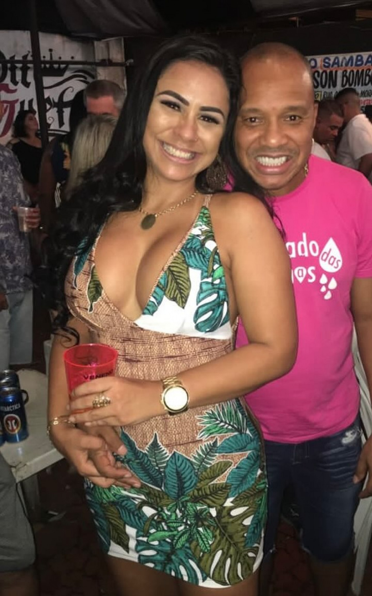 Paula Cardoso e Anderson Leaonardo  - Reprodução/Instagram