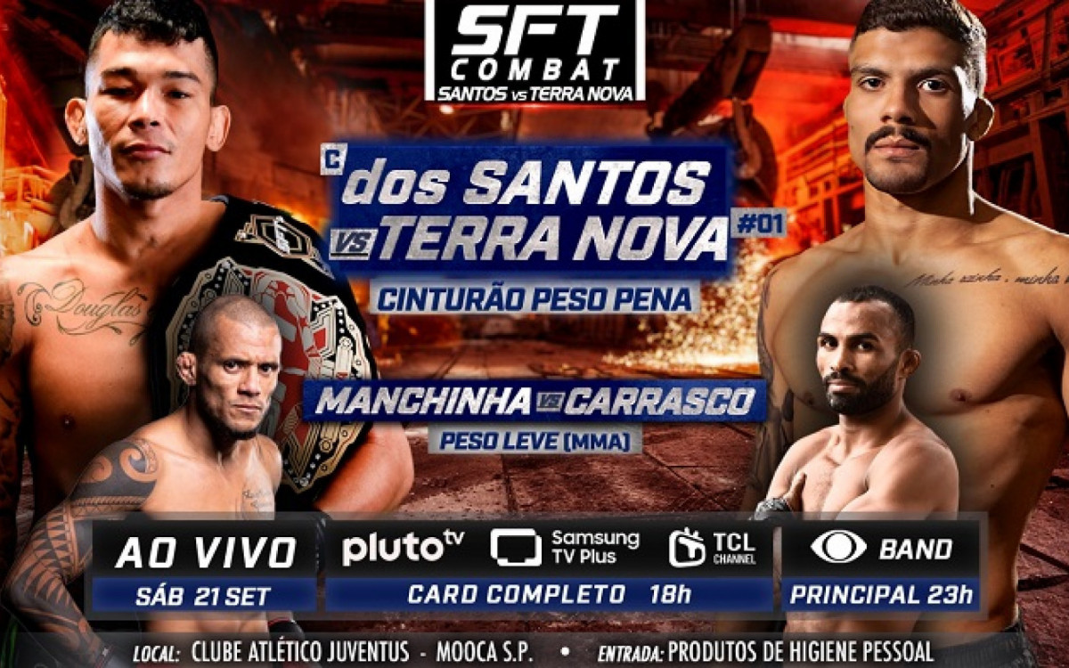 Cinturão estará em jogo no próximo evento do SFT