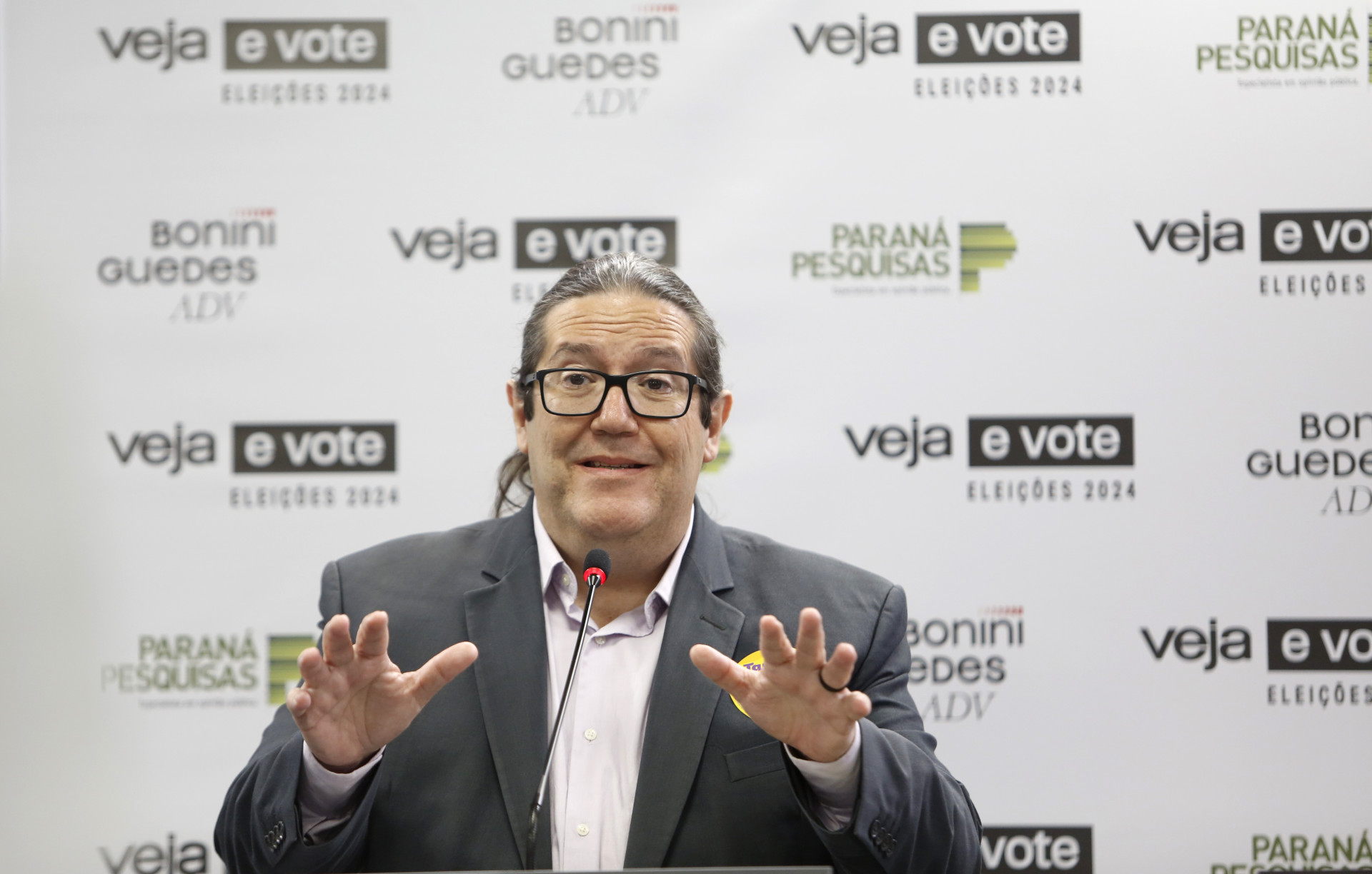 Tarcísio Motta participou do debate da Veja, nesta quinta-feira (12) - Divulgação/Veja