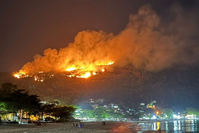 Rio tem registro de 23 incêndios simultâneos em áreas de vegetação nesta quinta-feira