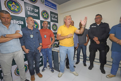 Troca de Comando na Delegacia de Búzios: Geraldo Assed Estefan assume com a missão de reforçar a segurança