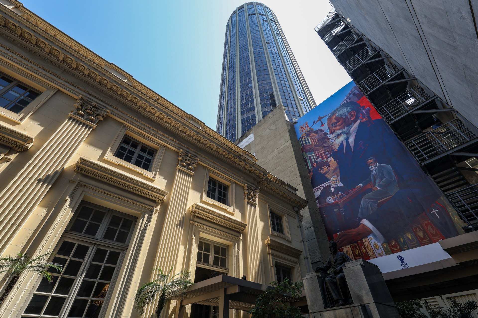 Sede da Academia Brasileira de Letras, no Centro do Rio - Renan Areias / Arquivo O Dia