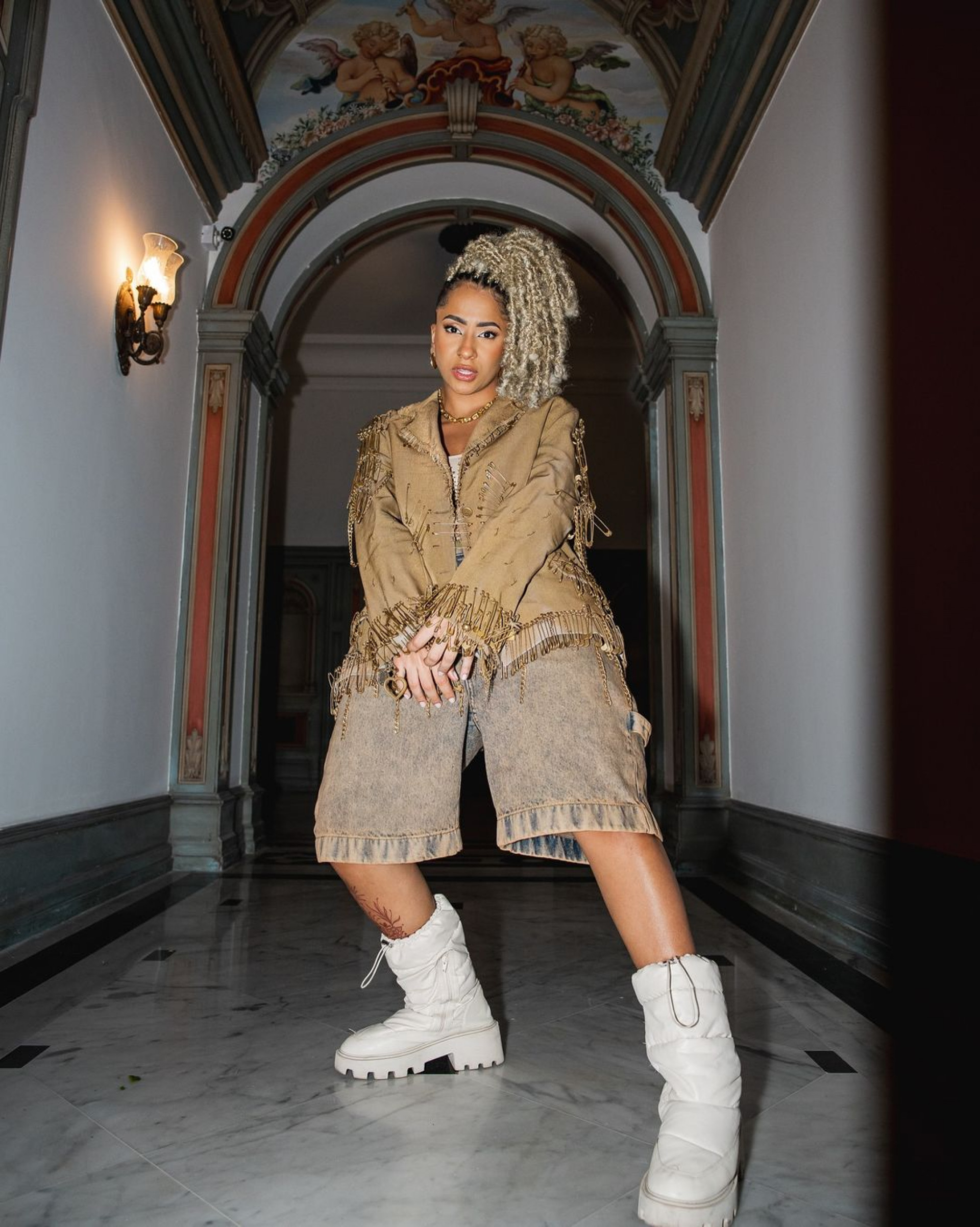 Lourena cancela apresentação no Rock in Rio por questões de saúde
 - Reprodução / Instagram 