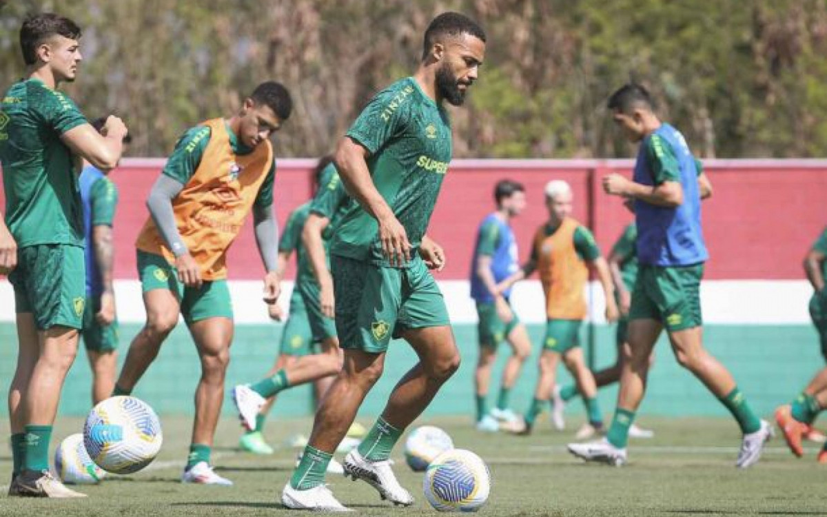 Rio de Janeiro, RJ, Brasil - 12/09/2024 - CTCC -  Fluminense treina nesta manhã no CT Carlos Castilho. FOTO DE MARCELO GONÇALVES / FLUMINENSE FC  IMPORTANTE: Imagem destinada a uso institucional e divulgação, seu uso comercial está vetado incondicionalmente por seu autor e o Fluminense Football Club.