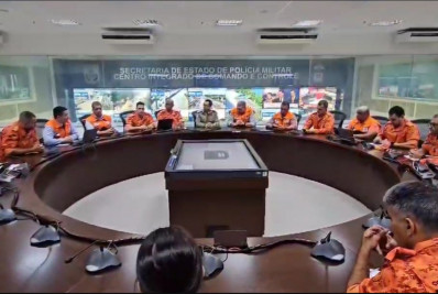 Corpo de Bombeiros combateu mais de 1,2 mil incêndios florestais nos últimos três dias