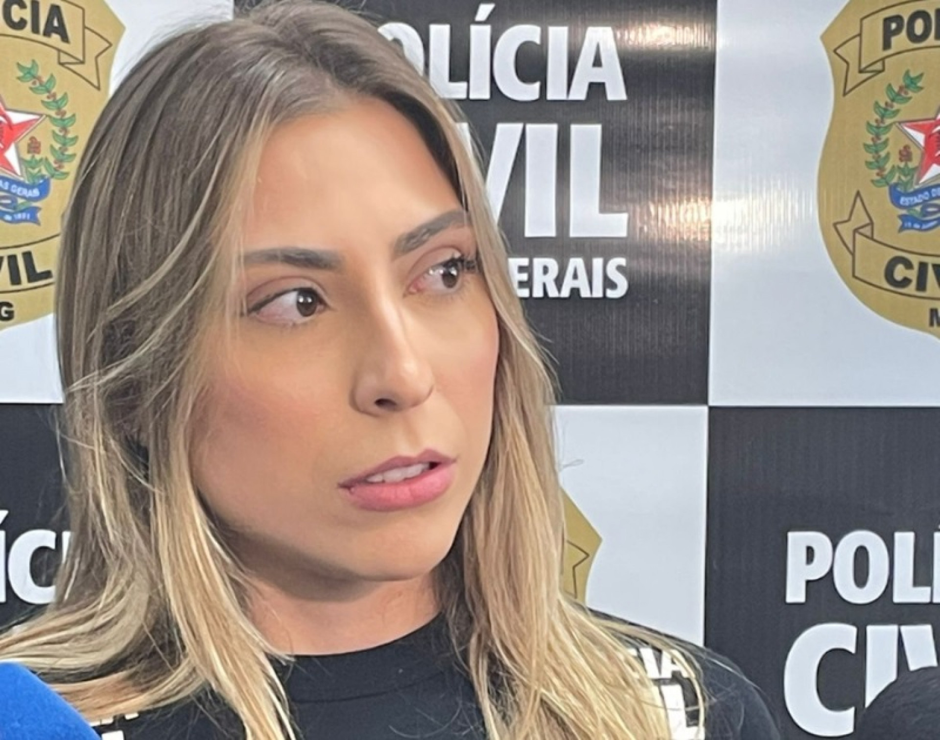 Delegada Natália Caliman informou detalhes sobre o caso - Divulgação/PCMG