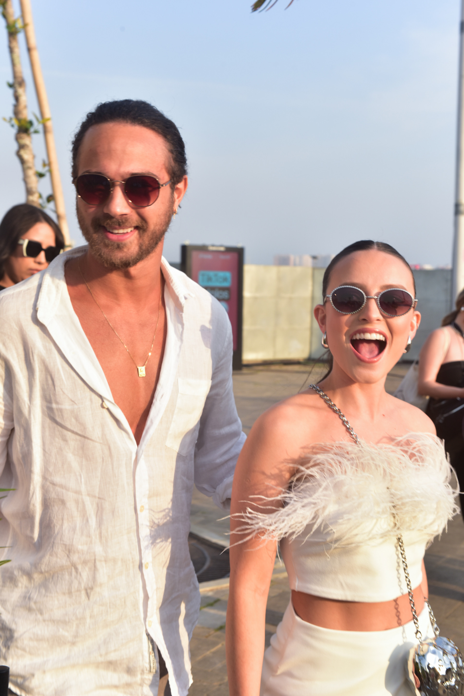 Larissa Manoela renova votos de casamento com André Luiz Frambach no Rock in Rio - Natália Rampinelli / AgNews